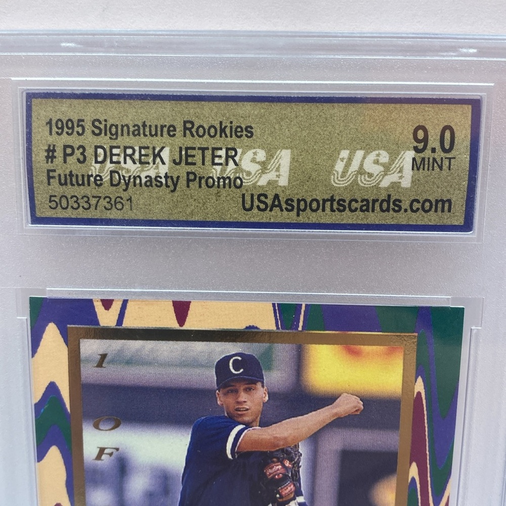 1995 Signature Rookies Derek Jeter #P3 (MISC15) - Picture 3 of 6